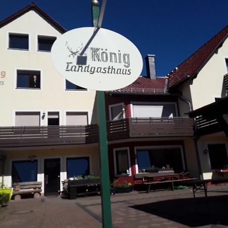 Landgasthaus Konig Stephanshausen Exteriör bild