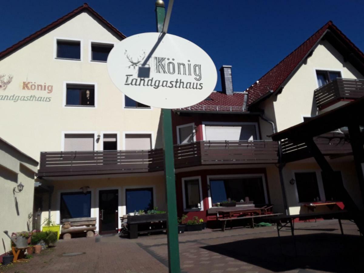 Landgasthaus Konig Stephanshausen Exteriör bild
